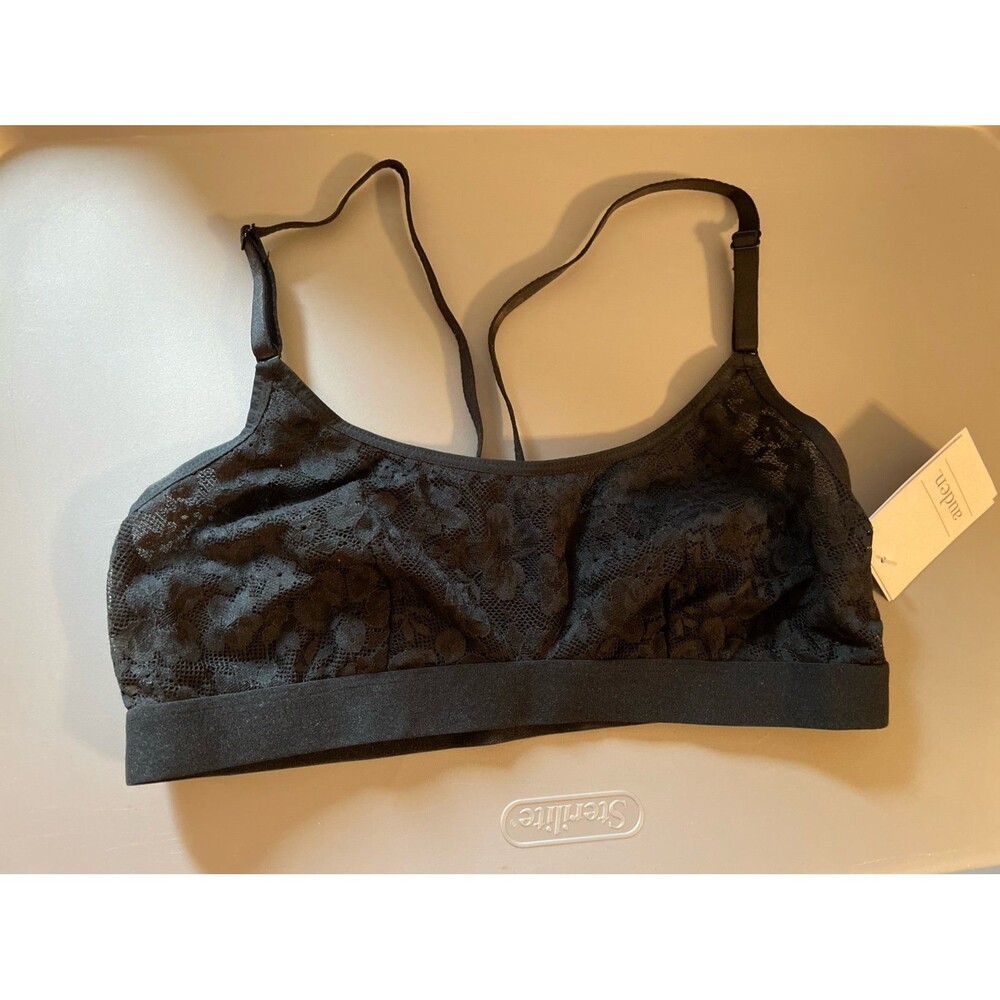 Auden Black Lace Bralette size small NWT